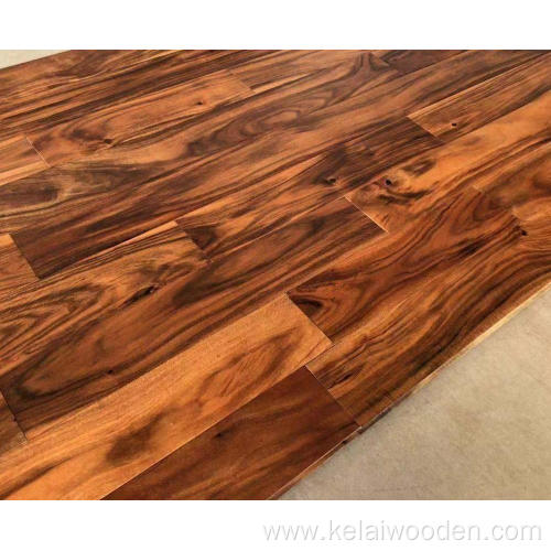 Solid Small leaf Acacia wooden Flooring